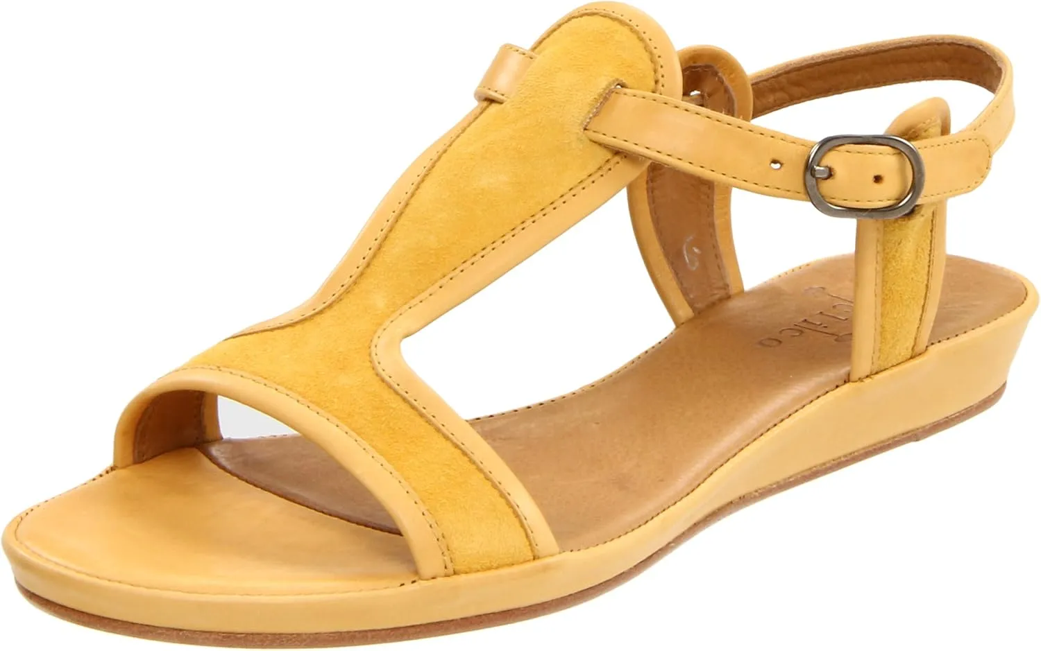 Coclico Women's Rafa Sandal,Ante Sunny/Parma Maize,36 M EU/6 M US
