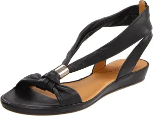 Coclico Women's Raquel Sandal,Nappa Black,37.5 M EU/7 M US