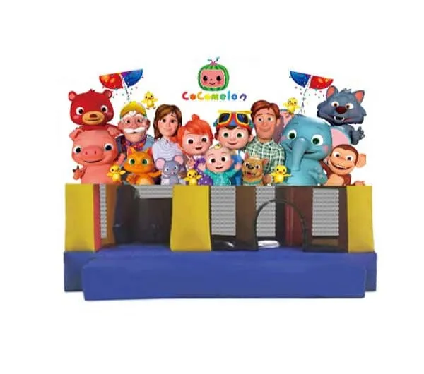 Cocomelon Small Slide Jumping Castle