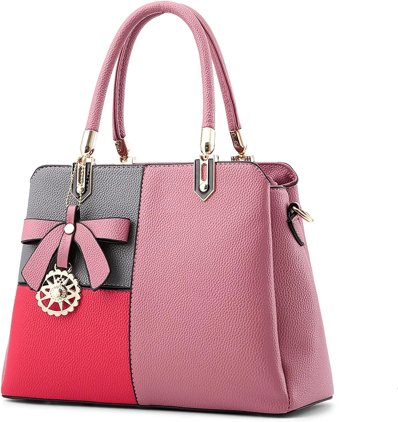 Color Block Women Handbag Elegant Womens Shoulder Bag Crossbody Bag