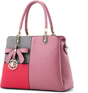 Color Block Women Handbag Elegant Womens Shoulder Bag Crossbody Bag