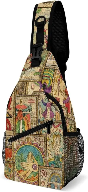 Color Skull Versatile And Convenient Multipurpose Crossbody Bag - Perfect for Travel And Hiking
