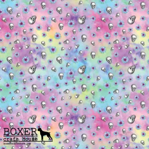Colorful Skulls - Pattern Nine