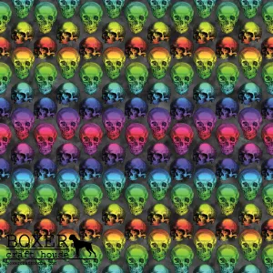 Colorful Skulls - Pattern Ten
