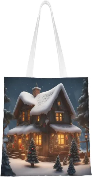 Colorful Star 1 Print Large Canvas Beach Travel Reusable Grocery Shopping Tote Bag Portable Storage Handbag