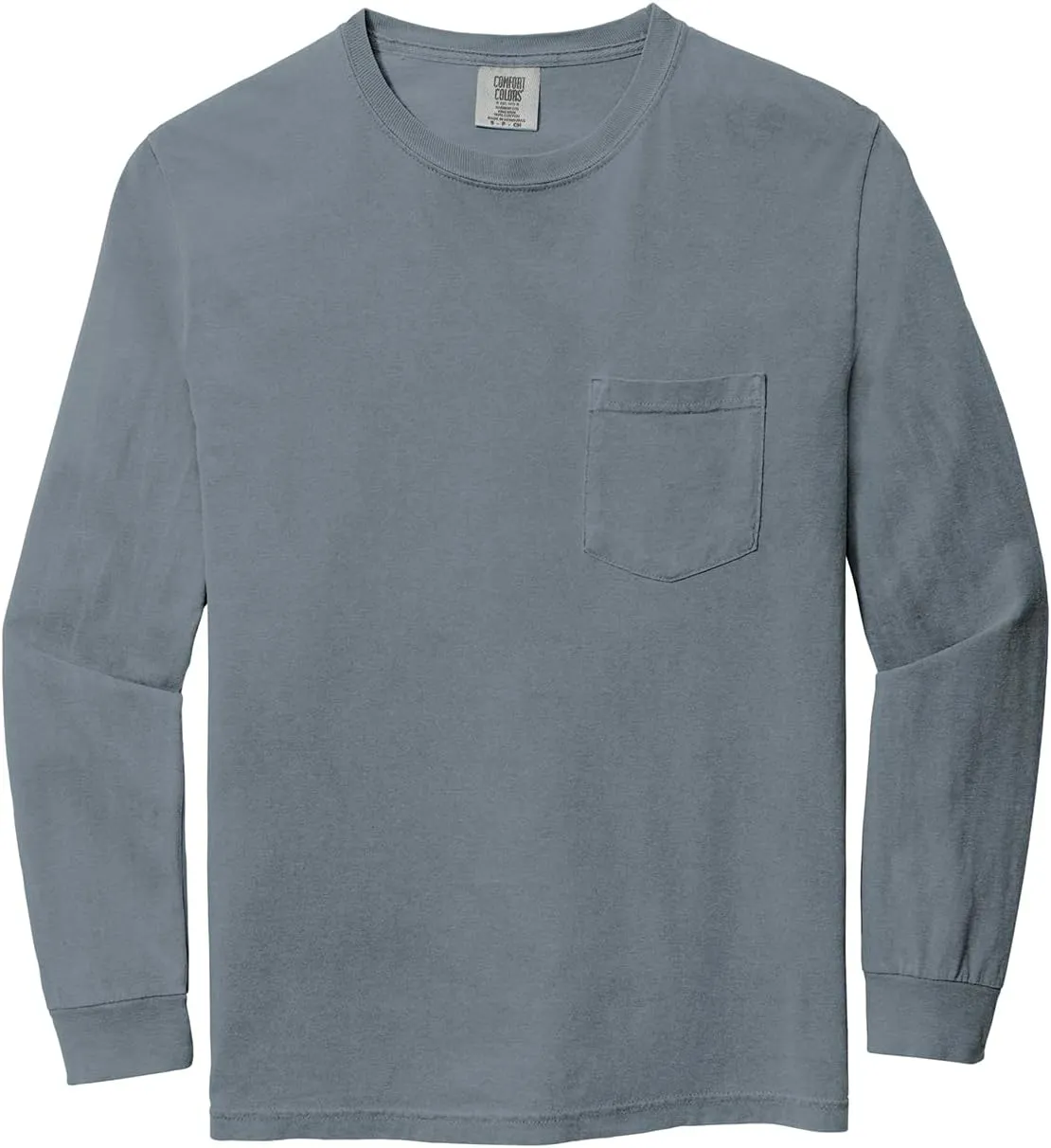Comfort color Men's 4410 Heavyweight Long Sleeve Pocket T-Shirt