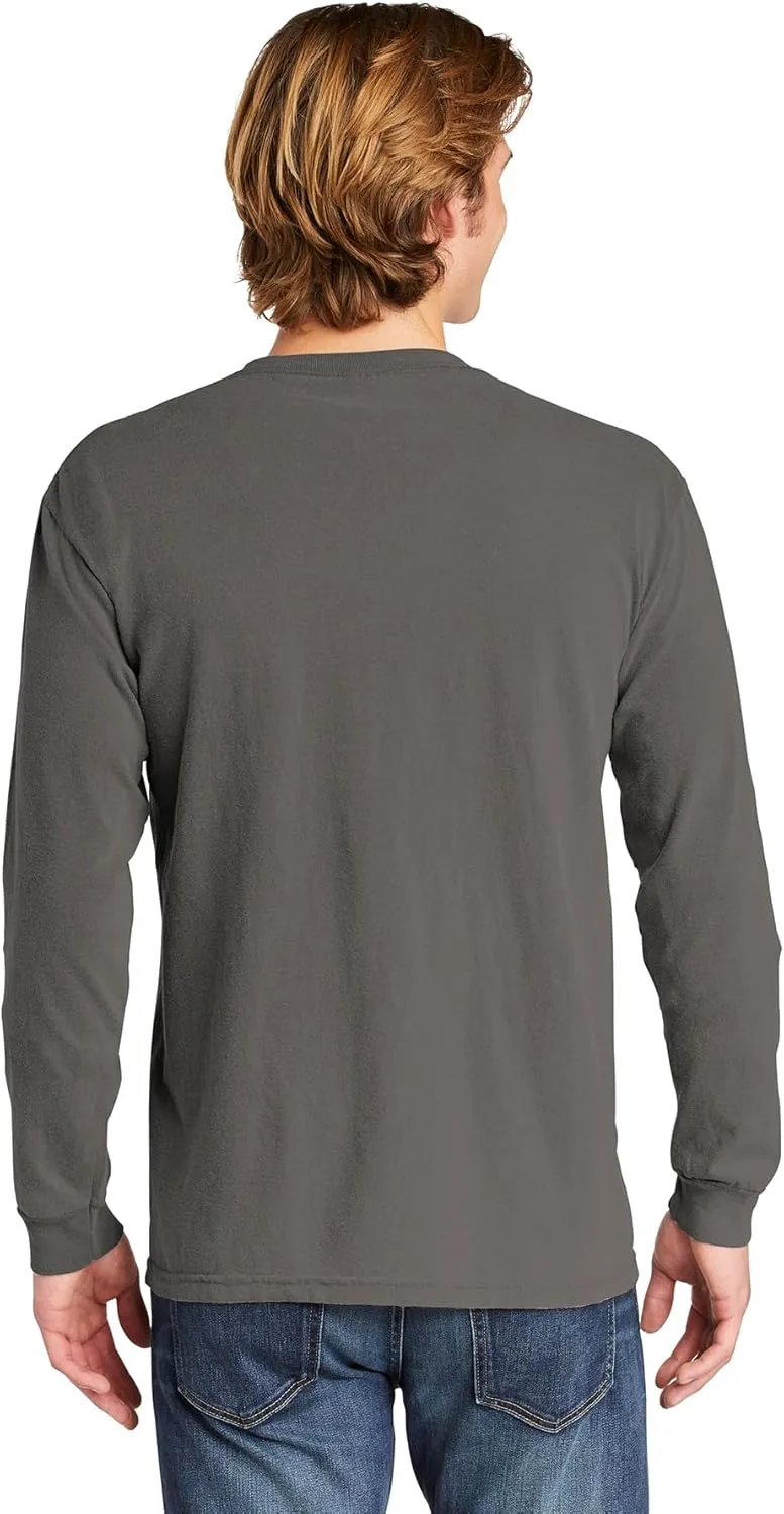 Comfort color Men's C4410 Heavyweight Long Sleeve Pocket T-Shirt