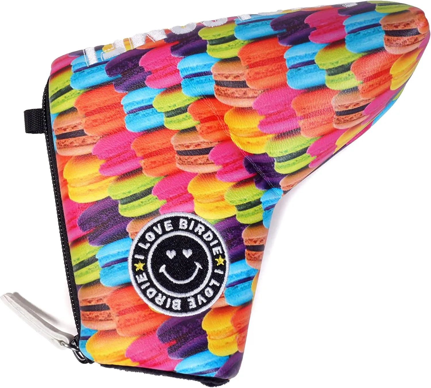 comocome Golf Putter Headcover Blade Style Zipper Closure Synthetic Leather Luxurious Embroidery Lining with Plush Cushion Fits Scotty Cameron Taylormade Odyssey Ping