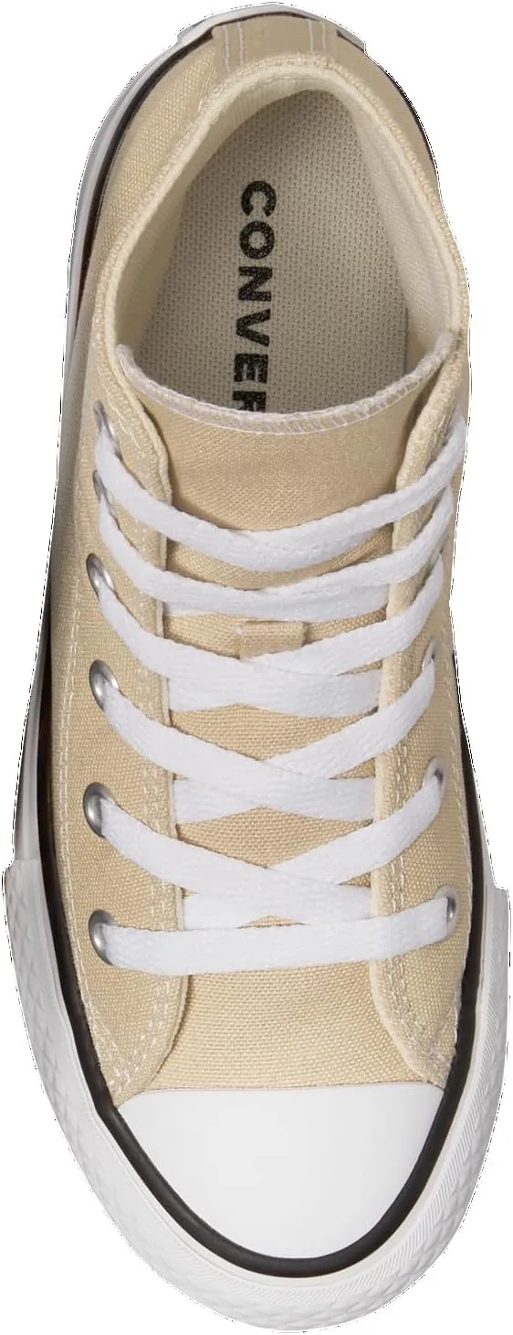 Converse Chuck Taylor All Star EVA Lift Hi - Girls' Preschool (A06345F, White/Tan)