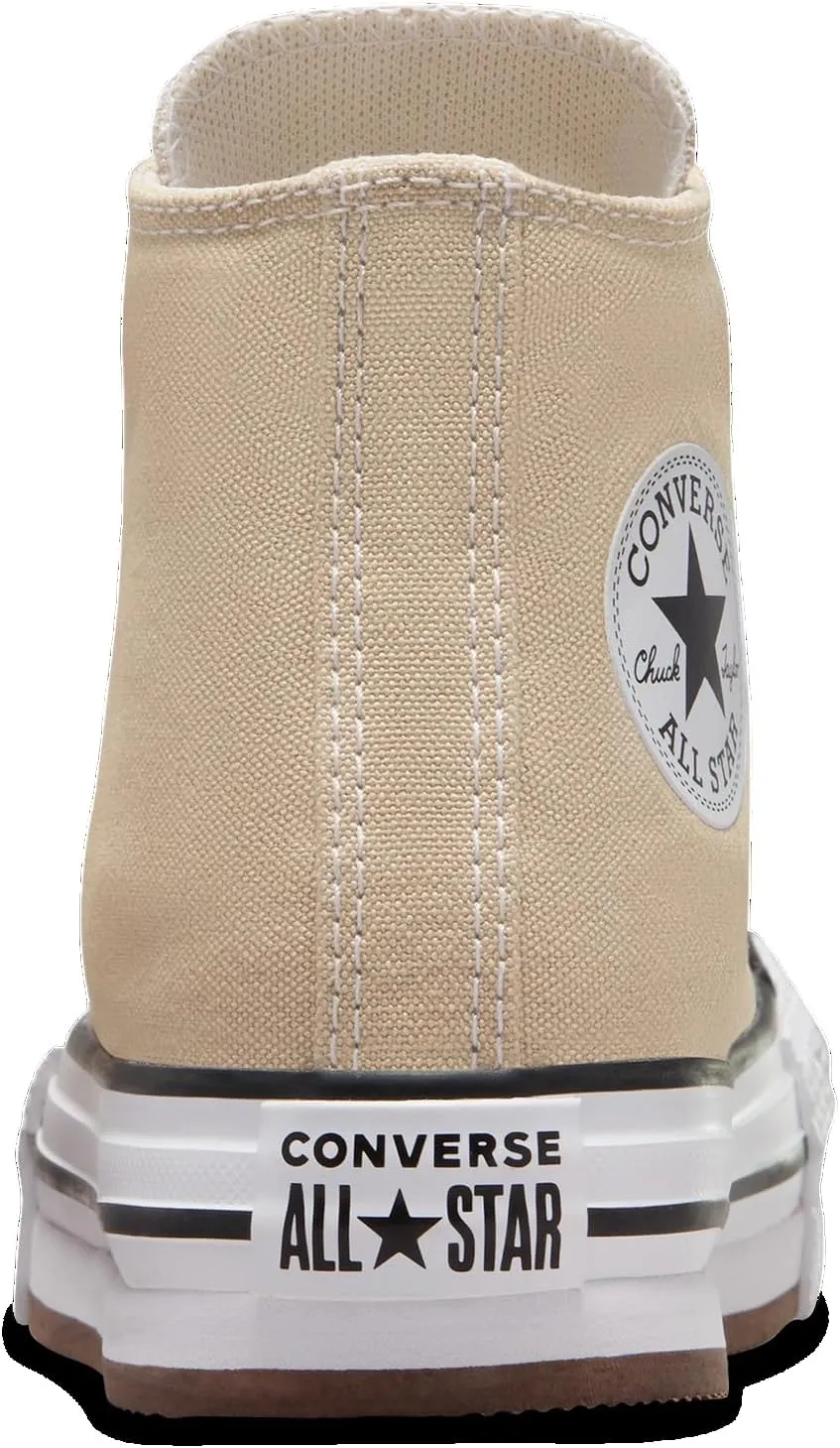 Converse Chuck Taylor All Star EVA Lift Hi - Girls' Preschool (A06345F, White/Tan)