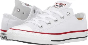 Converse Chuck Taylor All Star Low Top, Optical/White Canvas, 10 Women/8 Men