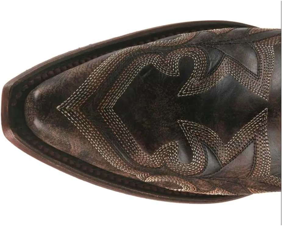 Corral Western Embroidery & Zipper Ankle Boot