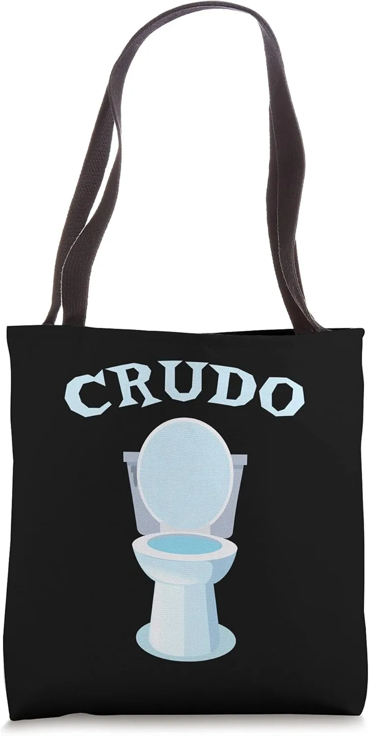 Crudo and Toilet Tote Bag