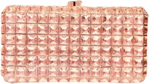 Crystal Diamonds Purse Shoulder Bag Wedding Clutch Purses for Women Bride Clutch Rhinestone Clutch Purse Mosaic Champagne