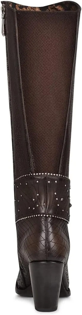 Cuadra Women's Tall Boot in Bovine Leather Brown