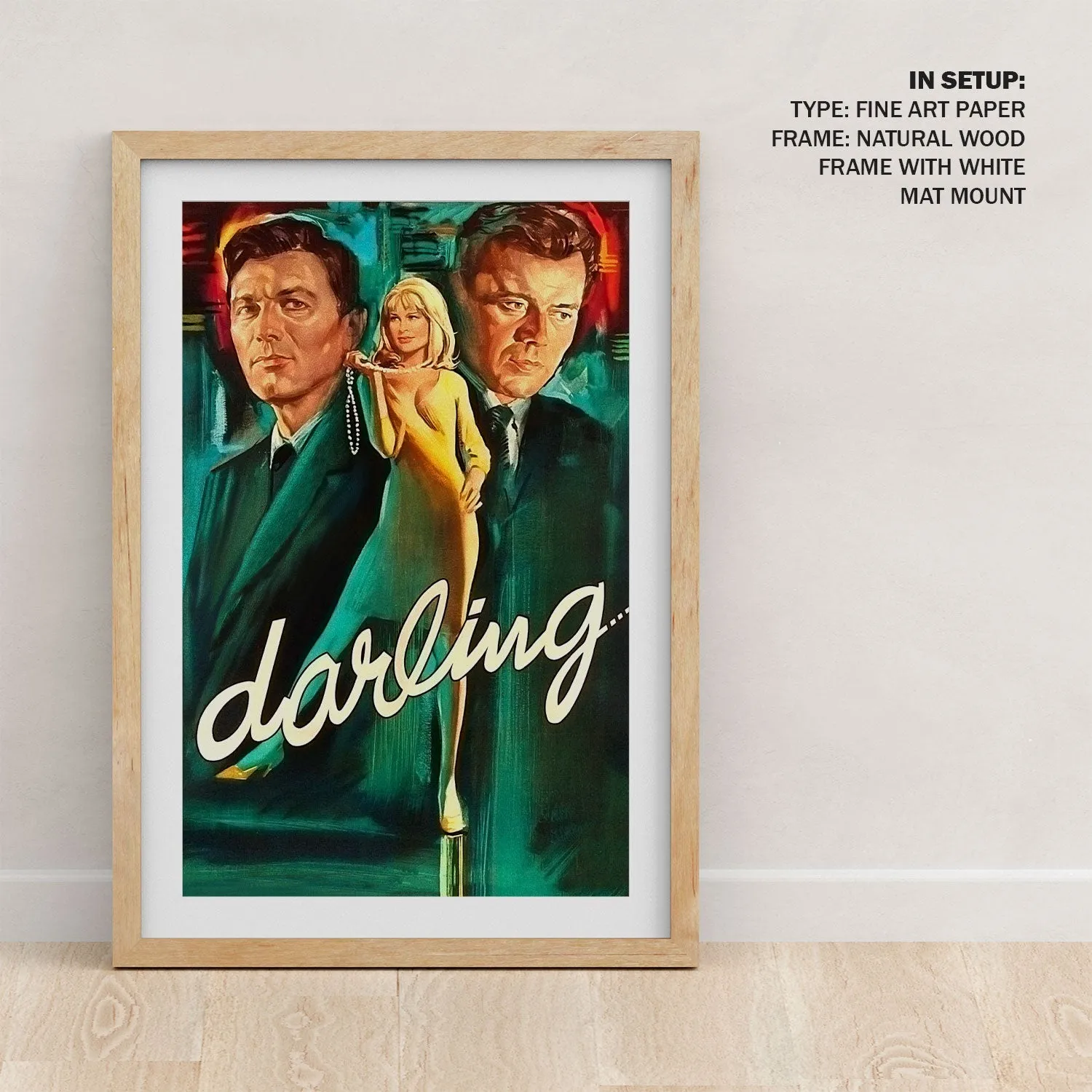 Darling (1965) Movie Poster Art