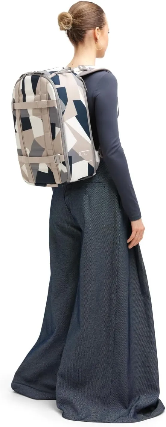 Db Journey Ramverk Backpack - Durable Travel Backpack with Laptop Compartment & Pockets for Work, Luggage Backpack with Roller Bag Hook Up System, 21L - Line Cluster