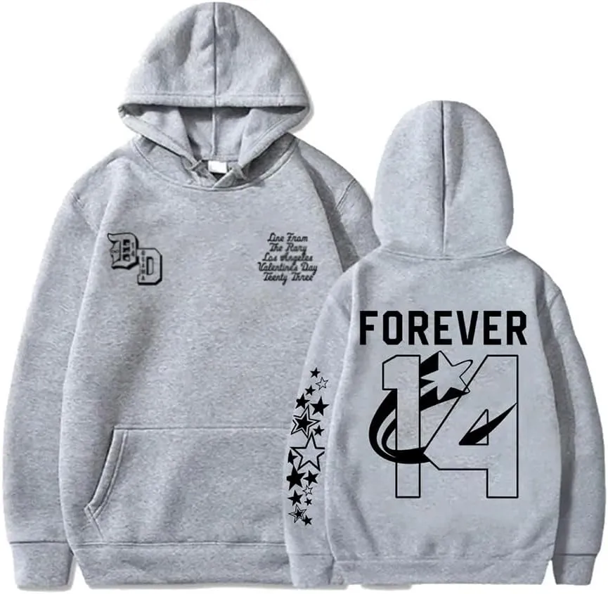 DD Osama Forever 14 Merch Hoodies Here 2 Stay Album Women Men Fashion Casual HipHop Style Sweatshirts