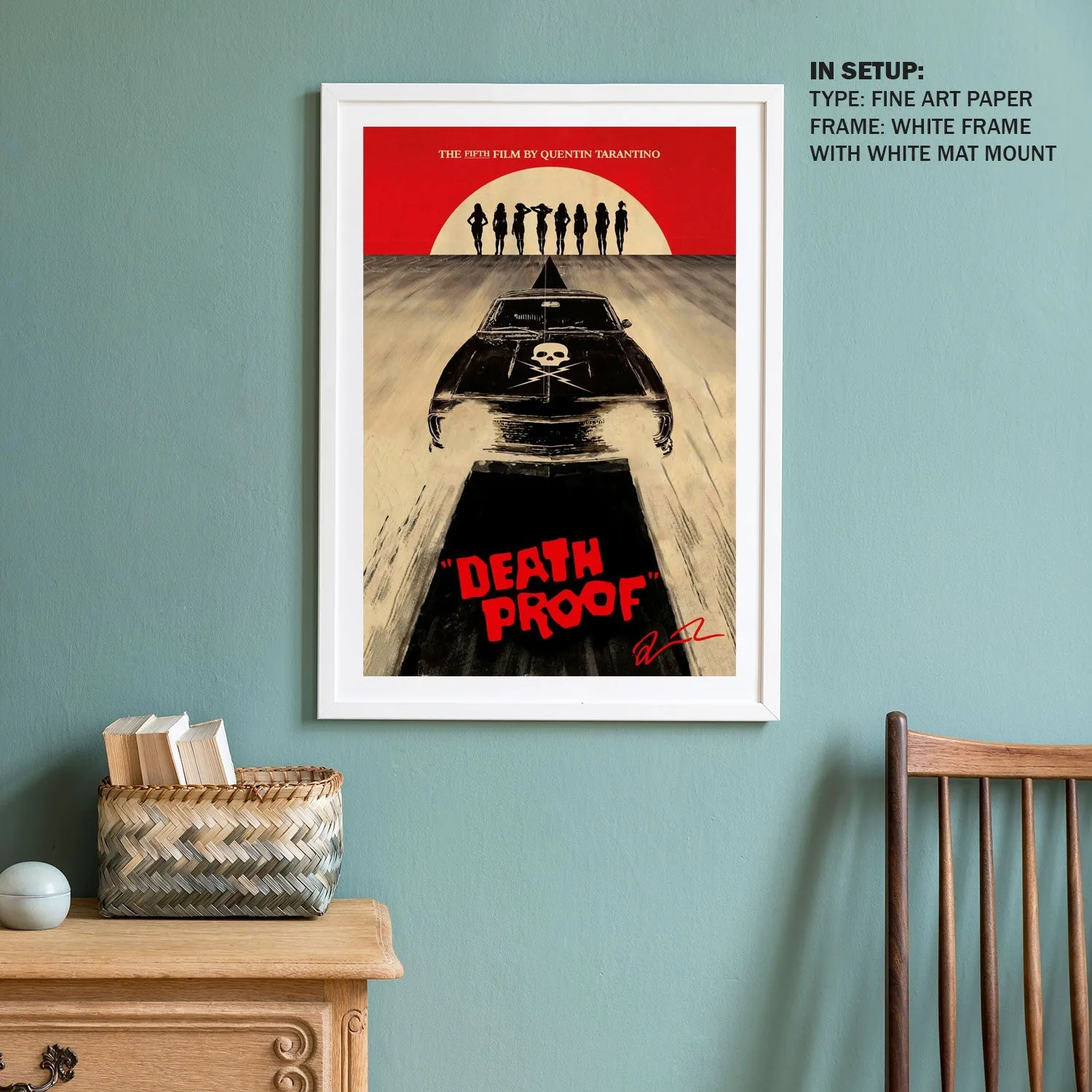 Death Proof (2007) Movie Poster Art