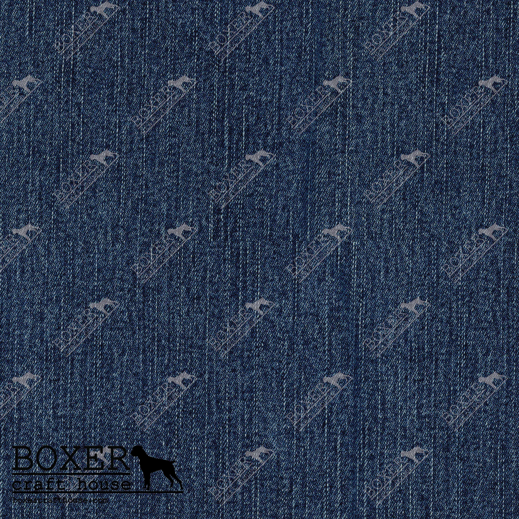 Denim Look Dark Blue