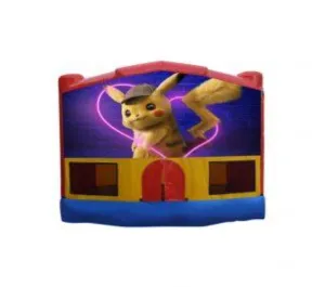 Detective Pikachu Small Combo Jumping Castle