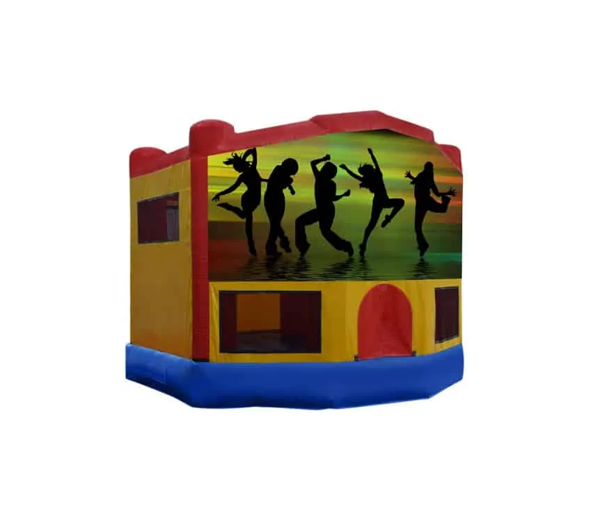 Disco Dance Small Combo Jumping Castle