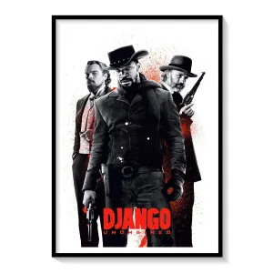 Django Unchained (2012) Movie Poster Art