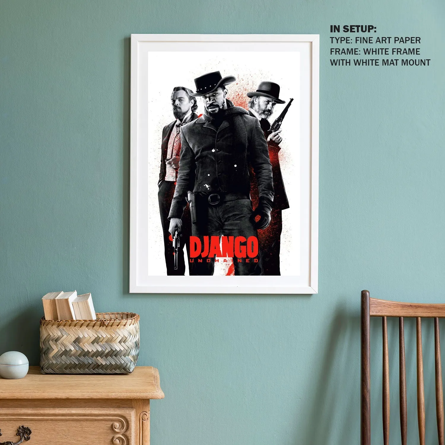 Django Unchained (2012) Movie Poster Art
