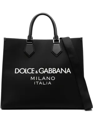 Dolce & Gabbana Nylon Large Tote Bag