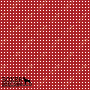 Dots 1/16" - Candy Apple Red
