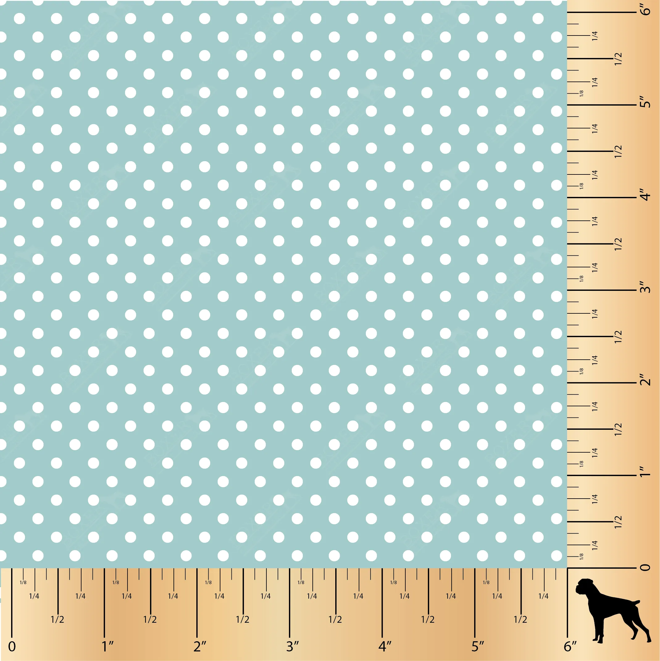 Dots 1/8" - Eggshell Blue