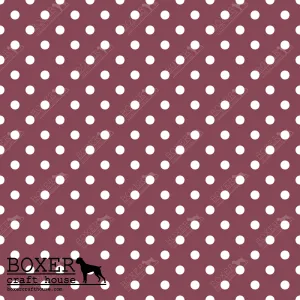 Dots 3/16" - Maroon