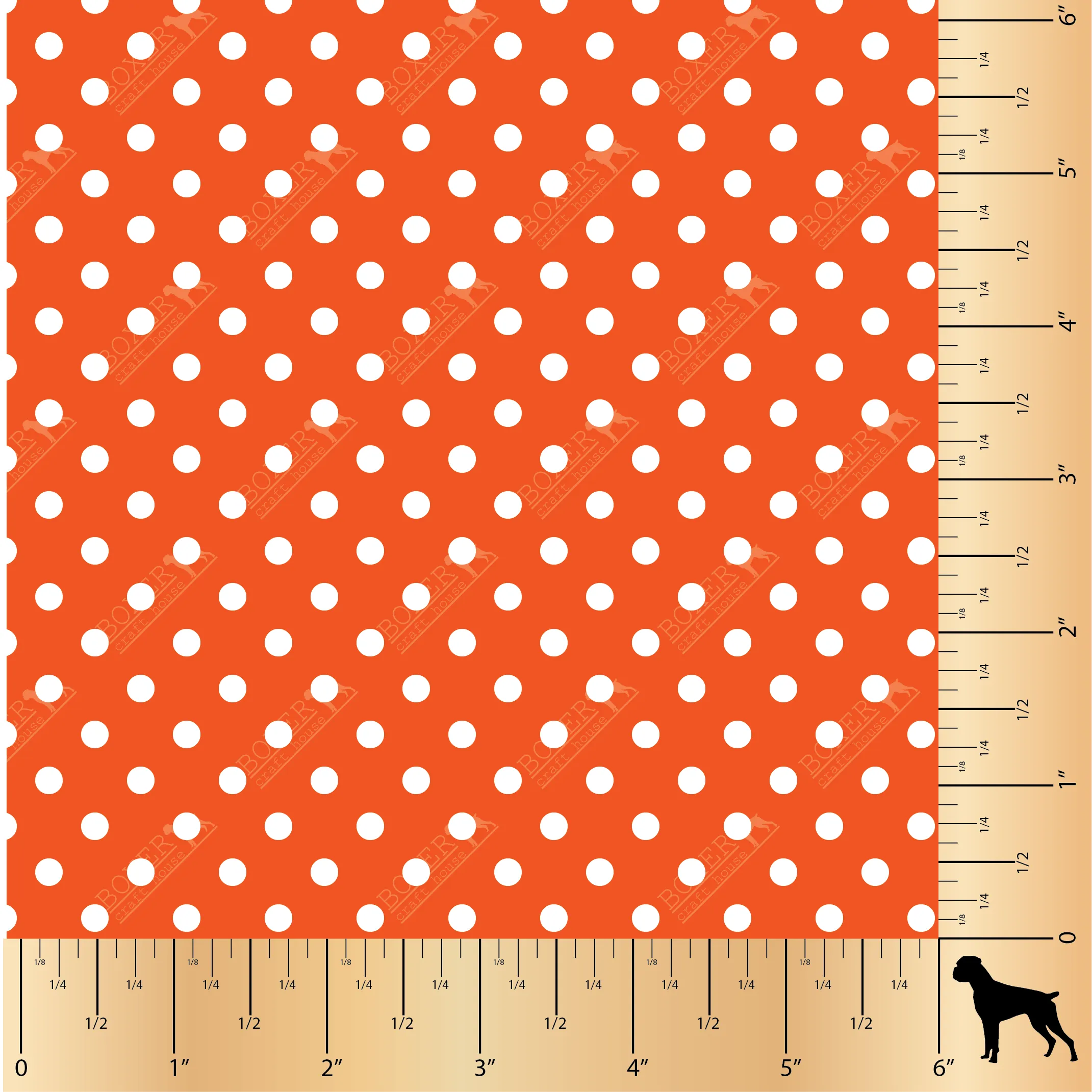 Dots 3/16" - Orange