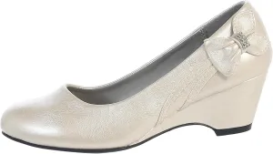 Dress Shoes for Girls - Flower Girl Shoes for Wedding - Toddler Dressy Kids Heels for Easter