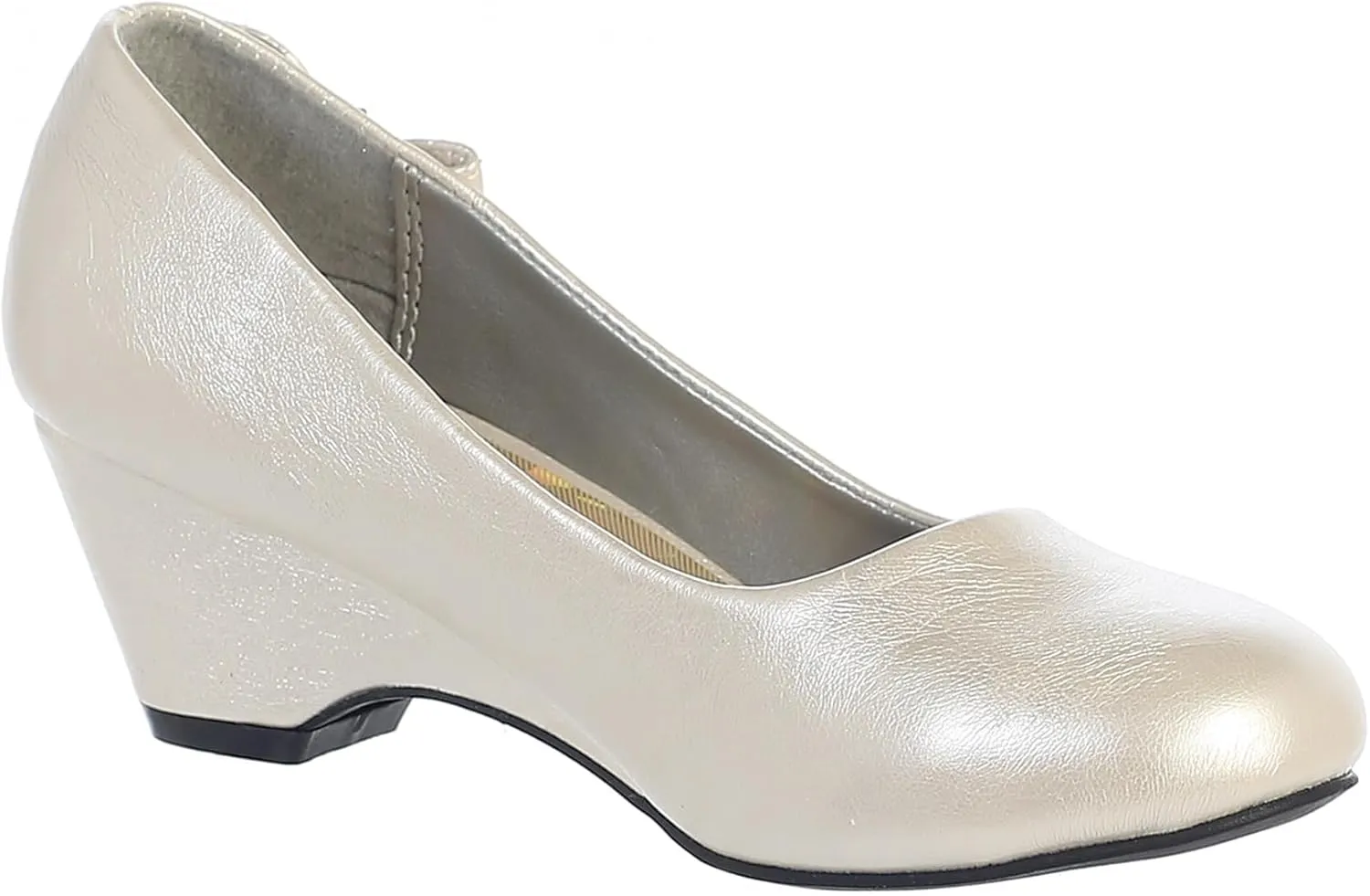 Dress Shoes for Girls - Flower Girl Shoes for Wedding - Toddler Dressy Kids Heels for Easter