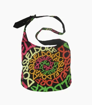 Düsseldorf Schulter-Hobo-Tasche Neon - Groß