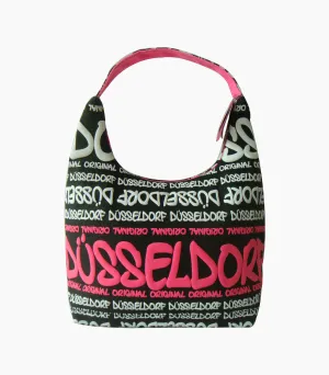 Düsseldorf Schulter-Hobo-Tasche Neon - Groß