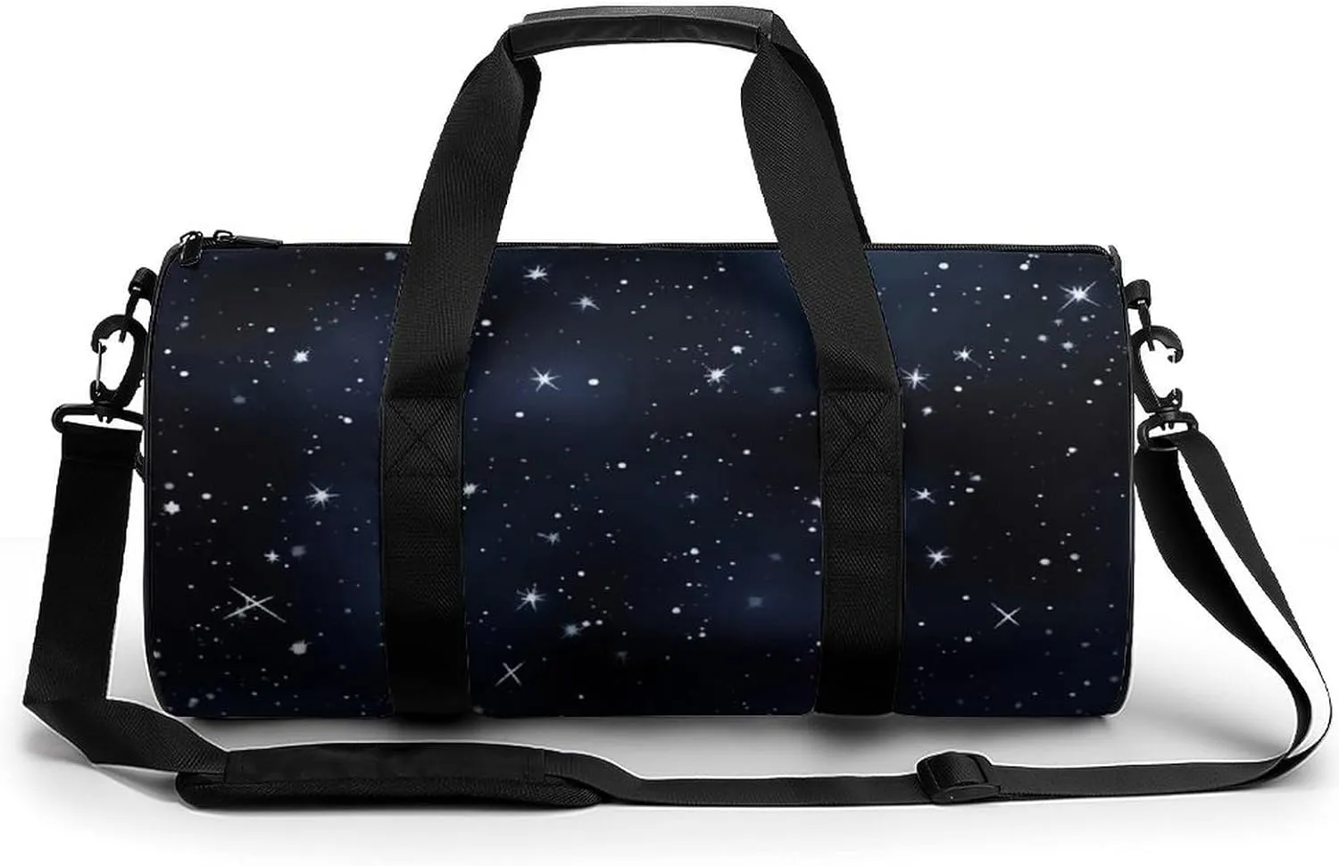 Duffel Bag for Men Women Gym Bag Cluster of Stars in Night Sky Travel Duffel Bag Waterproof Overnight Bag for Sports Workout