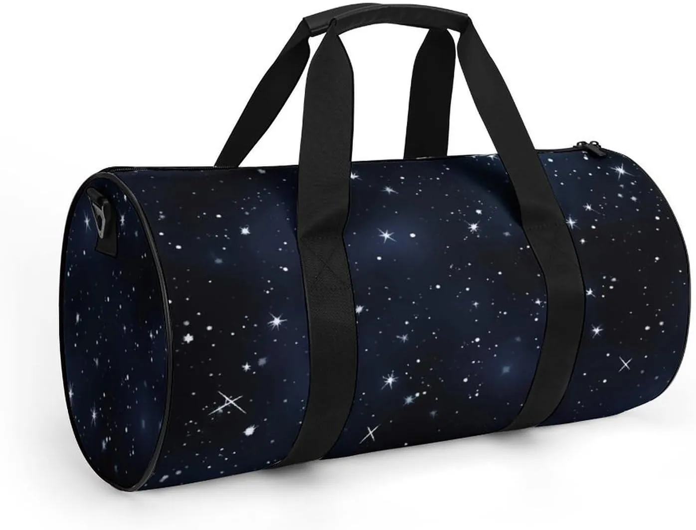 Duffel Bag for Men Women Gym Bag Cluster of Stars in Night Sky Travel Duffel Bag Waterproof Overnight Bag for Sports Workout