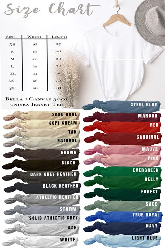 Easter 3 Colored Rear Bunnies Graphic Tee