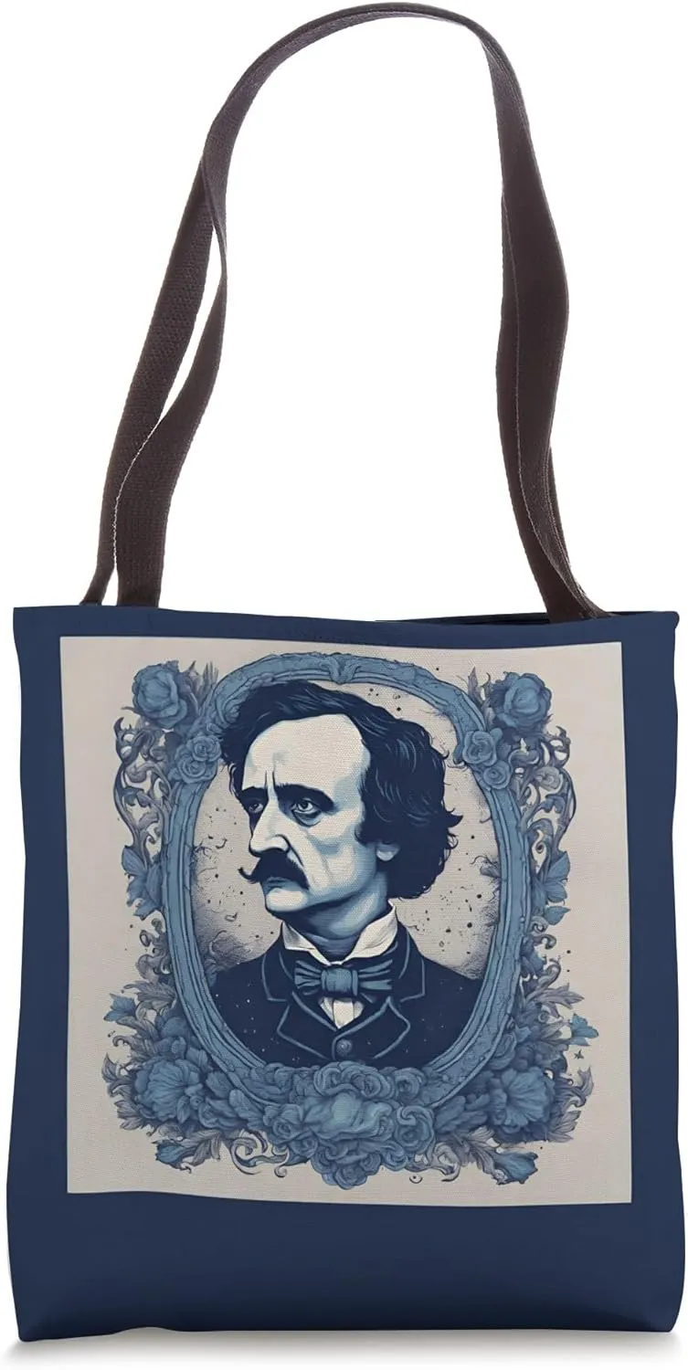 Edgar Allan Poe Portrait Tote Bag