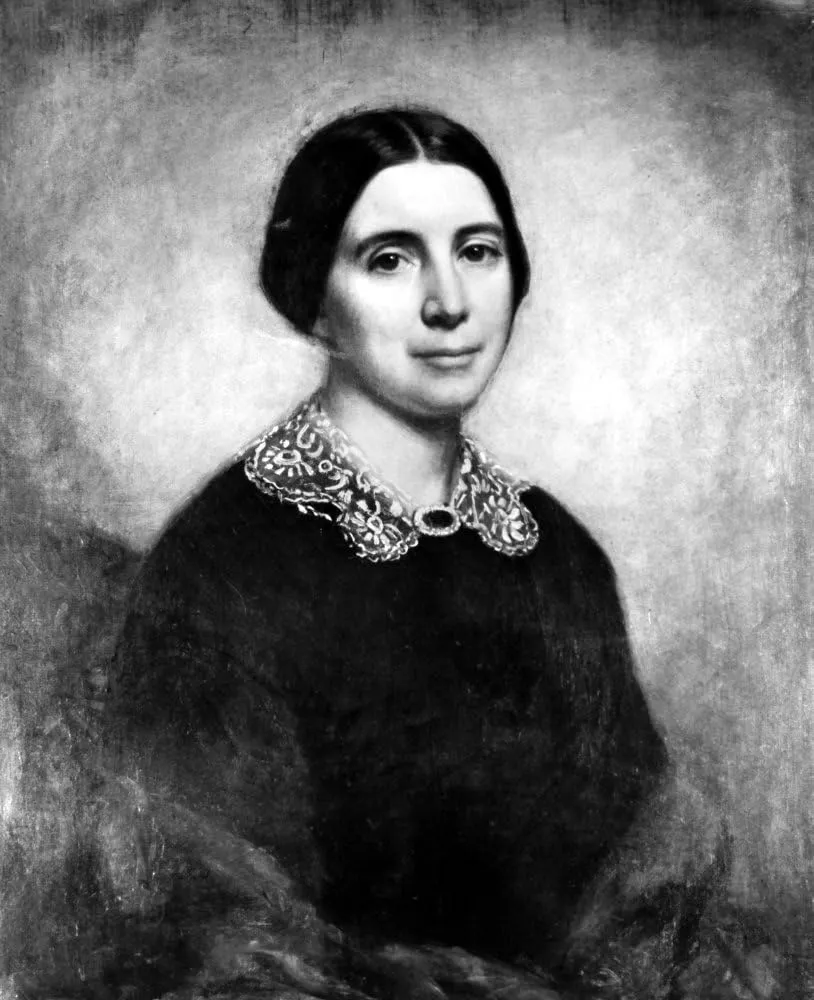 Eleanora Elizabeth ONeale (1820-1897) Nwife Of James Madison Cutts Sr (1805-1863) Oil On Canvas 19Th Century Poster Print by (24 x 36)