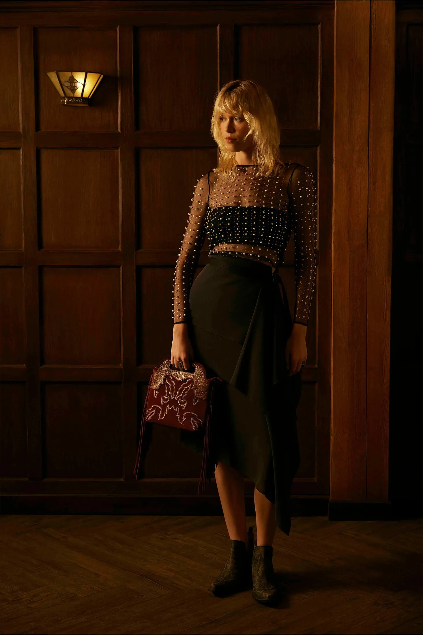 Electric Dessert Shoulder Bag In Red