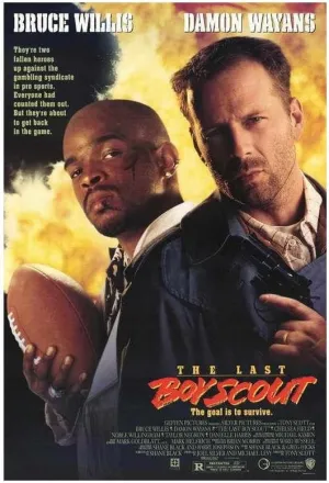enhighten The Last Boy Scout Movie Michael Papajohn Morris Chestnut Eddie Wall Art Movie Night Home Decor For Living Room Aesthetic 24x36 Poster