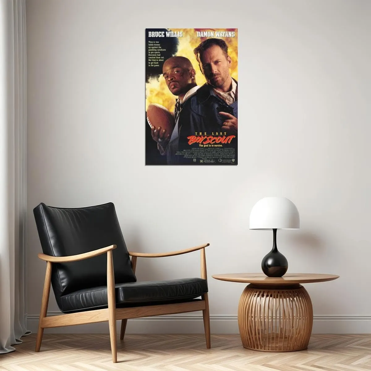 enhighten The Last Boy Scout Movie Michael Papajohn Morris Chestnut Eddie Wall Art Movie Night Home Decor For Living Room Aesthetic 24x36 Poster
