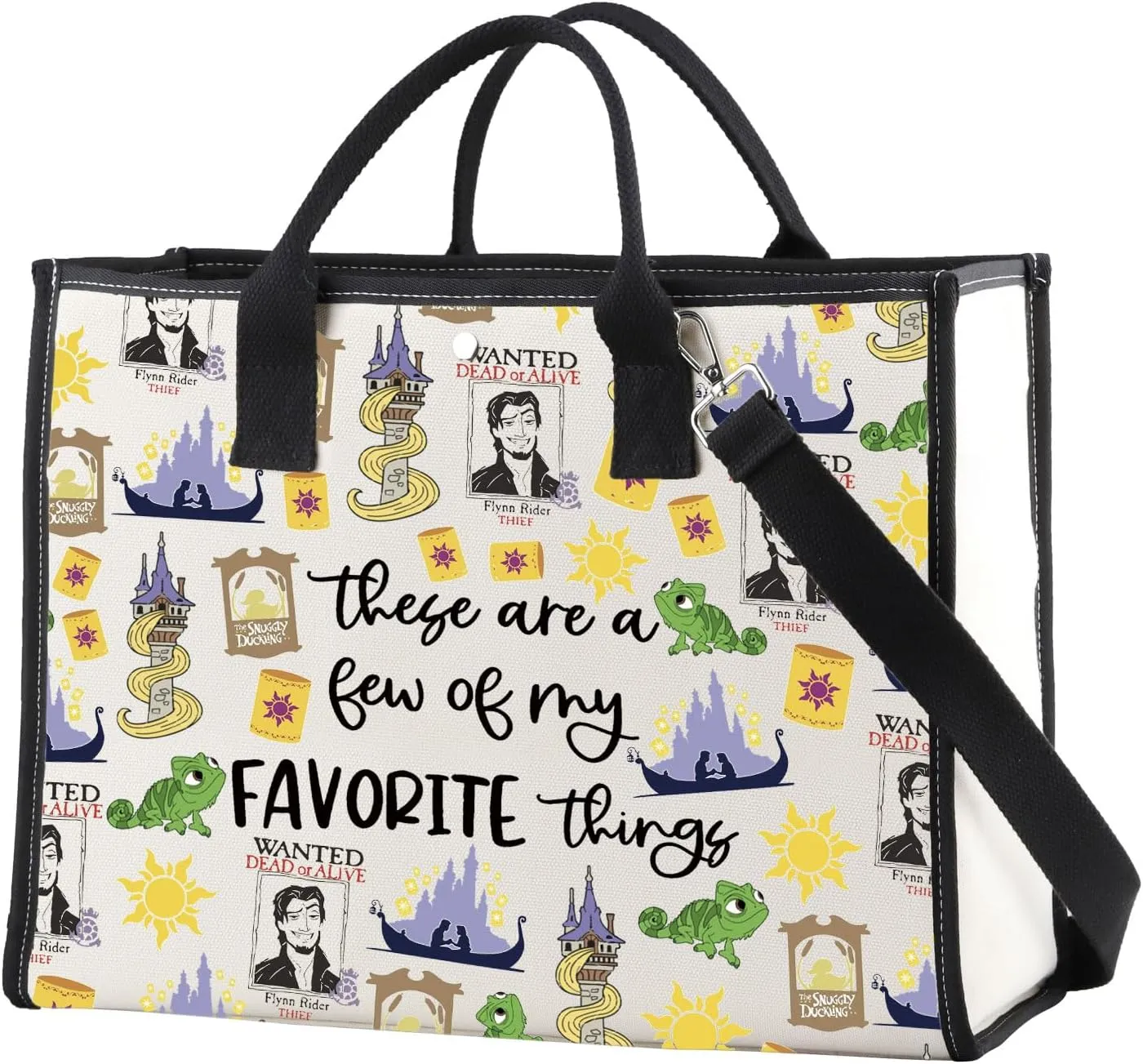 ENSIANTH Princess Merch Fairy Tale Lover-Animal Kingdom Tote Bag Lost Princess Gift Castle Shoulder Bag