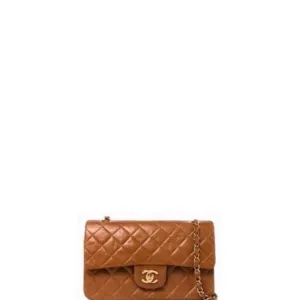 ESMEE - Lambskin Jumbo Shoulder Bag Caramel