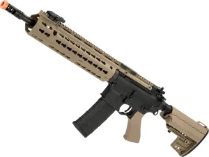 Evike Airsoft - CYMA Sport Keymod-S Airsoft M4 AEG (Color: Dark Earth/Carbine Length) - (PID: 74462)
