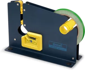 Excell EZ-Cut Tape Bag Sealer with Trimmer Blade: Fits 12 mm Tape, Ideal for Sealing Candy, Bread, and Meat. Easy to Cut and Trim Bags. Durable, Table-mountable. Includes Sealer and Tape roll.