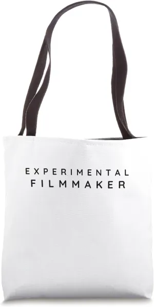 Experimental Filmmaker Modern, Contemporary Fon Tote Bag
